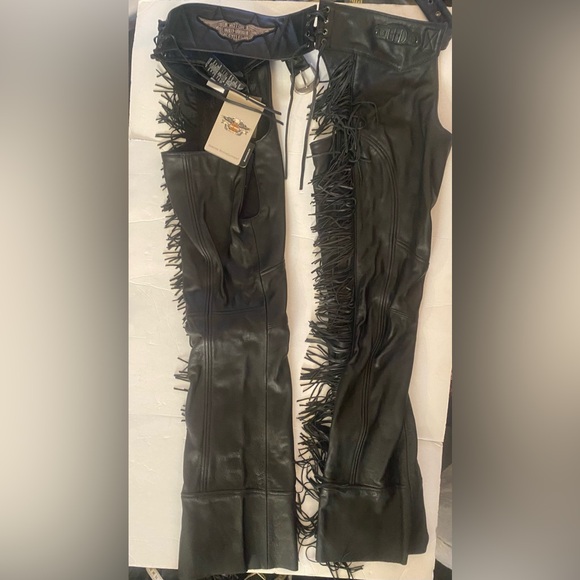 Harley Davidson Fringed Chaps NWT - Picture 1 of 7